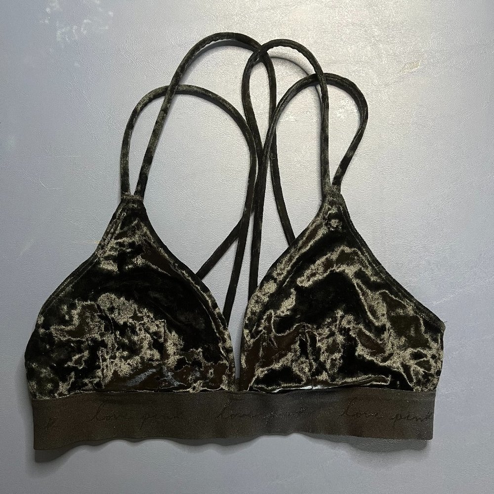 Victoria's Secret/Pink Velvet Bralette